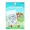 Cute Puppy Paint by Number Kit