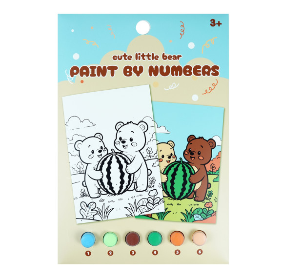 Little Bear Paint by Number Kit