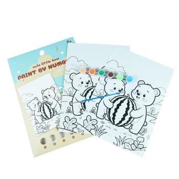 Little Bear Paint by Number Kit