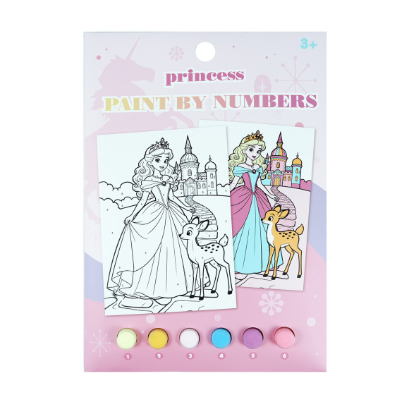 Princess Castle Paint by Number Kit