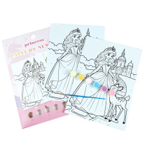 Princess Castle Paint by Number Kit