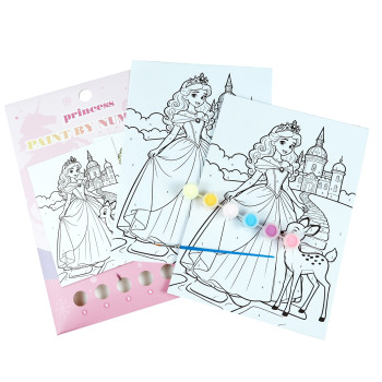 Princess Castle Paint by Number Kit