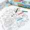 Easter Bunny Hop Colouring Placemat Activity Set