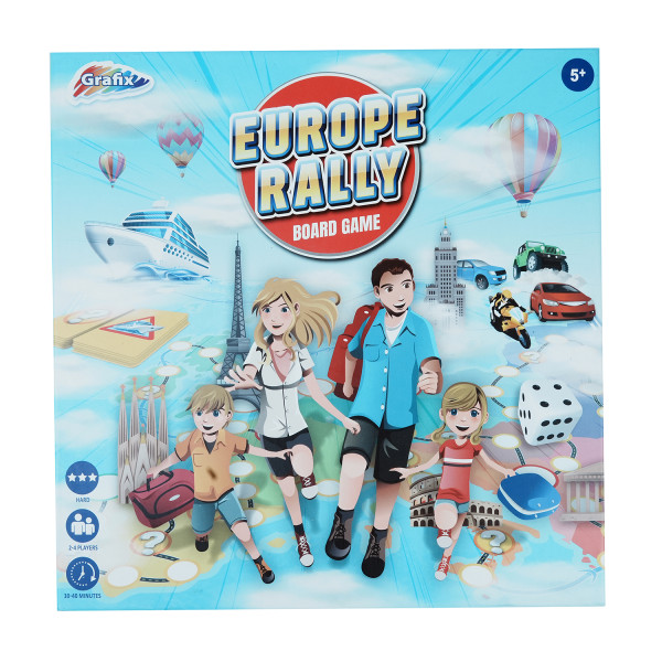 Europe Rally Grand Tour Adventure Game