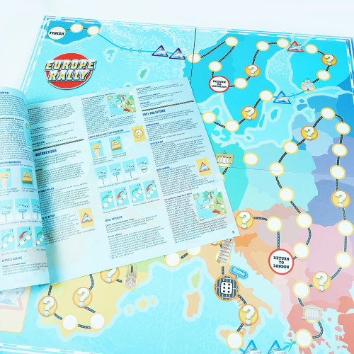 Europe Rally Grand Tour Adventure Game