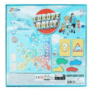 Europe Rally Grand Tour Adventure Game