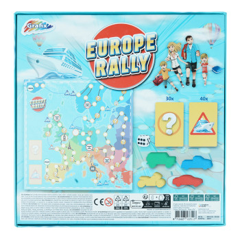 Europe Rally Grand Tour Adventure Game