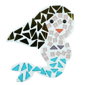 Mermaid GlassGlow Mosaic Artisan Figure Studio