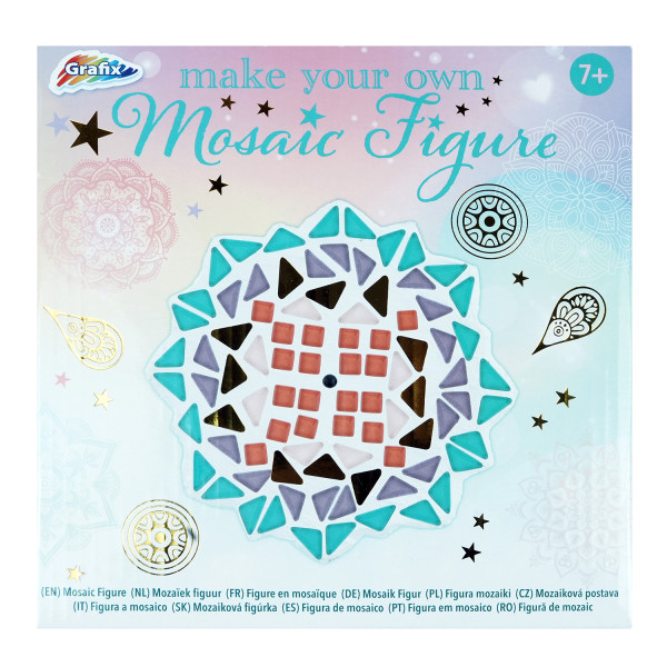 Flower disc GlassGlow Mosaic Artisan Figure Studio