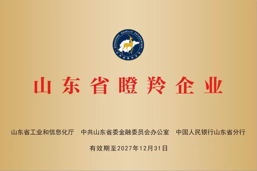 Gazelle enterprise in Shandong Province