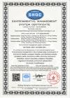 ENVIRONMENTALMANAGEMENT SYSTEM CERTIFICATE