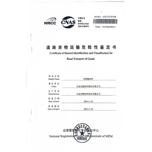 Report on the Hazard Appraisal of Road Freight Transport