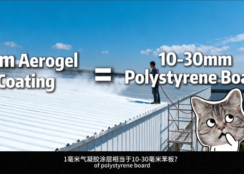 Is 1mm aerogel coating equal to 10-30mm polystyrene board? Why its amazing thermal insulation?