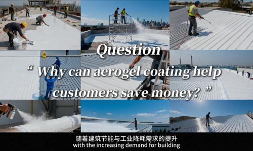 Why can aerogel coatings save customers money?