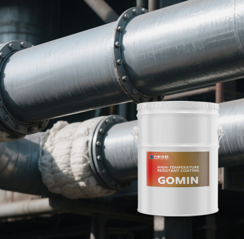 GM-GW-0846 Industrial Grade Anti-rust Anti-scorch Fire-resistant Anti-corrosion Coating for Chimneys and Boilers