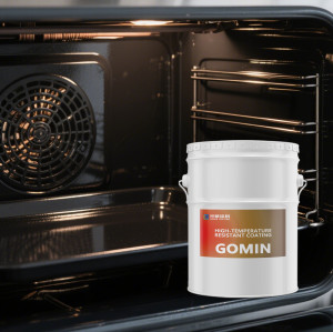 GM-GW-0021 Industrial Grade Water-Based High Temperature Resistant (600C) Coating with 8H Pencil Hardness