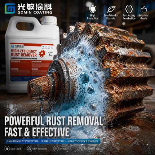 High-Efficiency Rust Remover Fast Deep Derusting For Metal Hardware Car Ship