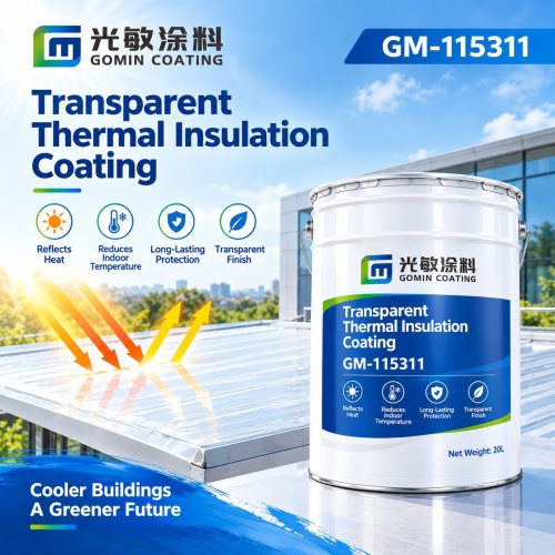 Glass Heat Insulation Coating — 80% Heat Rejection, 3 Grades