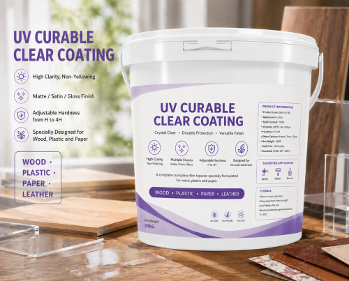 GOMIN UV Clear Coat GM-700 — High-Gloss Non-Yellowing UV Curable Varnish for Wood Plastic & Metal | Factory Wholesale from China