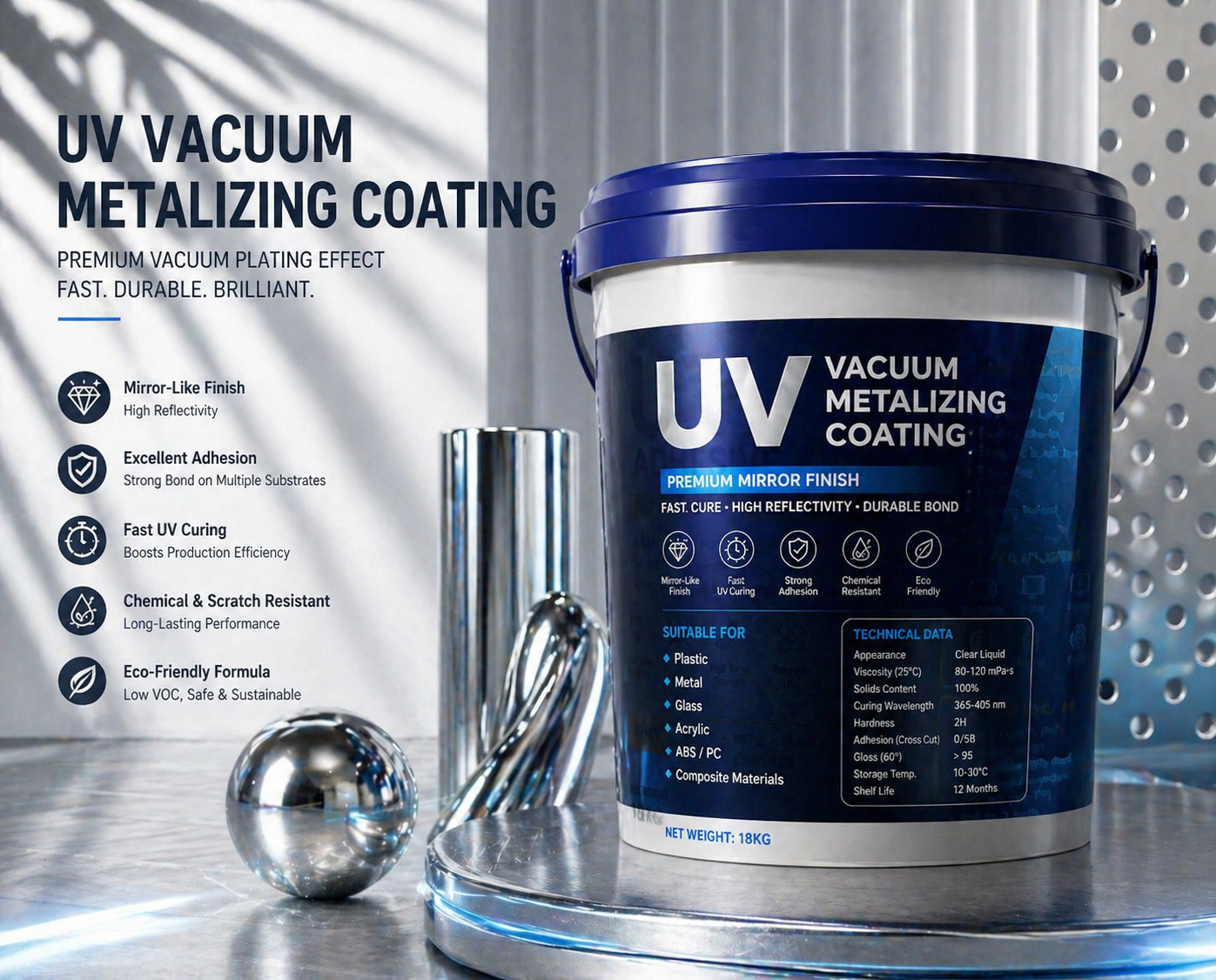UV Vacuum Plating Coating