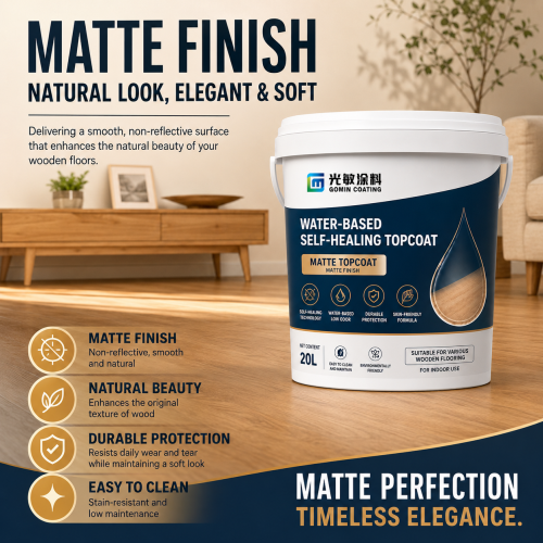 Waterborne Self-Healing Matte Topcoat Manufacture | GOMIN