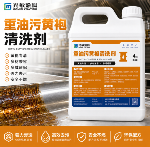 Heavy-Duty Degreaser  | Powerful Grease & Burnt Stain Remover | GOMIN