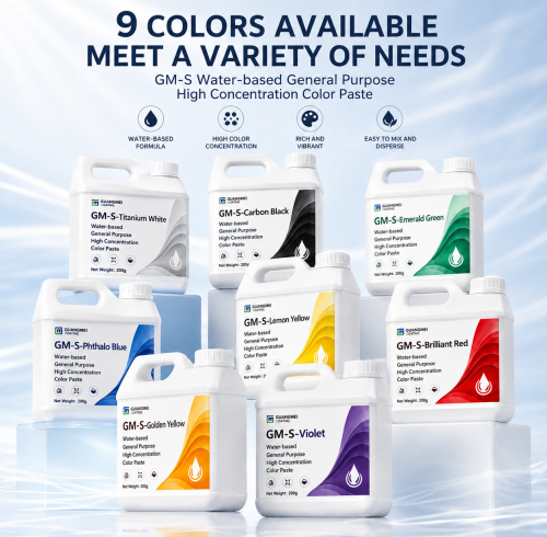 High-Concentration Universal Color Paste for Coatings | GOMIN