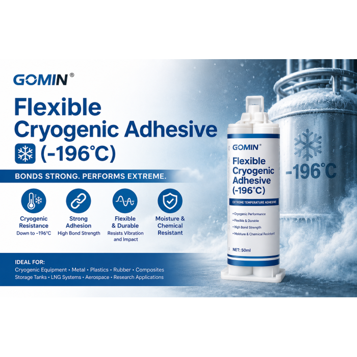 GM-DW Flexible Cryogenic Adhesive (-196°C)