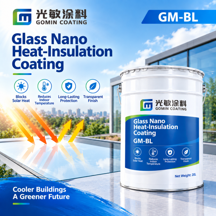Glass Nano Heat-Insulation Coating GM-BL