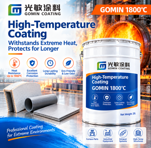 GOMIN Ultra-High Temperature Resistant Coating Series (up to 1800°C) | GM-846 & GM-813