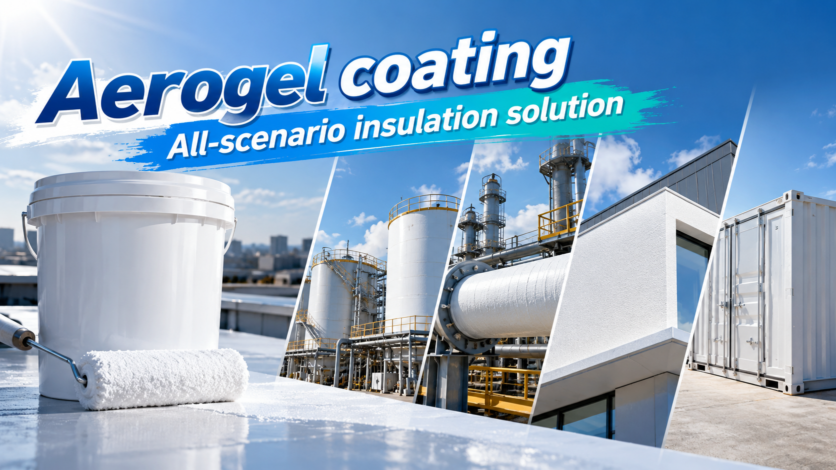 Aerogel coating | All-scenario insulation solution