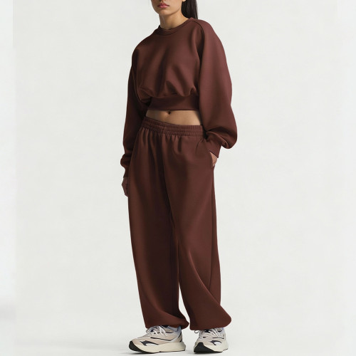 Cinched Waist Sweatshirt Women - Soft Modal Recycled Crewneck | Sustainable Activewear Manufacturer