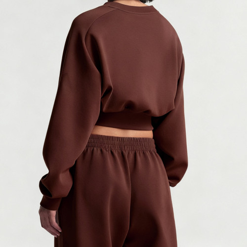 Cinched Waist Sweatshirt Women - Soft Modal Recycled Crewneck | Sustainable Activewear Manufacturer