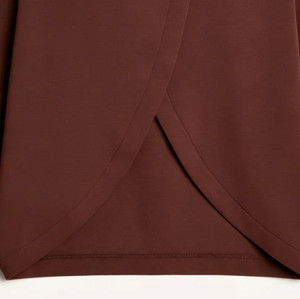 Open Back Yoga Top Long Sleeve - Soft Modal Crossover Sweatshirt | Activewear Manufacturer