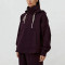 Women's Half Zip Hoodie - Oversized Contrast Drawstring Pullover | Custom Hoodie Manufacturer