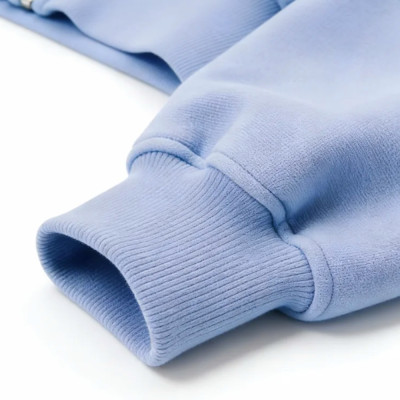 Drop Shoulder Zip Hoodie - French Terry Cropped Top | Streetwear Clothing Suppliers