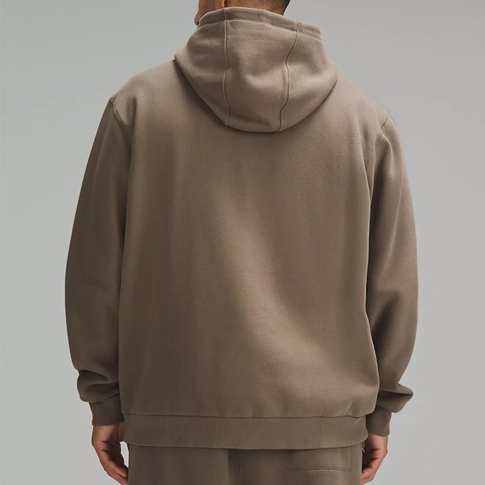 Back view of raglan sleeve stand collar jacket