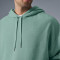 Heavyweight Fleece Hoodie - Blank Sage Green Pullover | Clothing Manufacturers For Startups