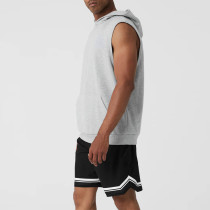 Men's Sleeveless Hoodie - Lightweight French Terry Muscle Top | Custom Hoodie Manufacturer