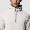 Men's Quarter Zip Hoodie - Technical Running Sweatshirt with Thumbholes | Custom Hoodie Manufacturer