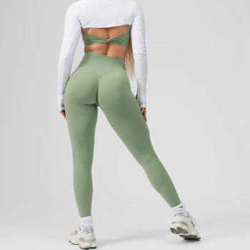 V Back Leggings - Butt Lifting Nylon Spandex Yoga Pants | Custom Leggings Manufacturer