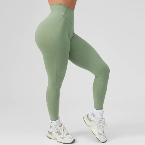 V Back Leggings - Butt Lifting Nylon Spandex Yoga Pants | Custom Leggings Manufacturer