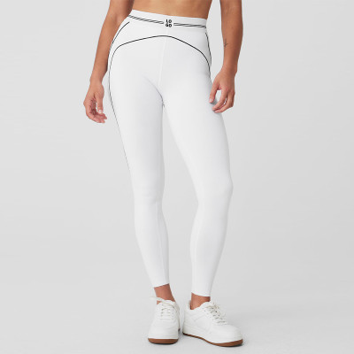 Heart Shaped Leggings - Contrast Piping Booty Contour Pants | Custom Leggings Manufacturer