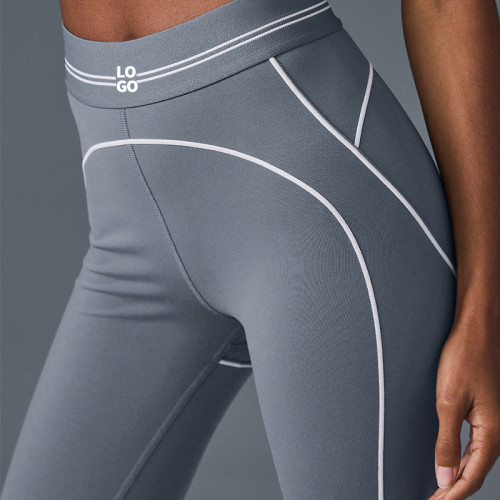 Heart Shaped Leggings - Contrast Piping Booty Contour Pants | Custom Leggings Manufacturer