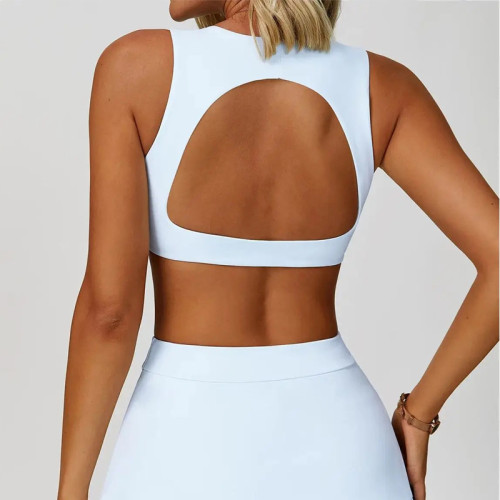 Square Neck Sports Bra Custom - Wide Strap Minimalist Yoga Bra | Activewear Manufacturer