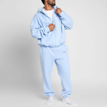 Oversized Zip Up Hoodie Custom Logo - Heavyweight Blank Cotton Set | Clothing Manufacturer For Startups