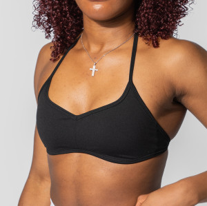 Sexy Halter Neck Sports Bra Custom - Open Back Micro Cup | Custom Sports Bra Manufacturer