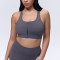 Zip Front Running Bra Supplier - Full Coverage Racerback | Zip Front Sports Bra Manufacturer