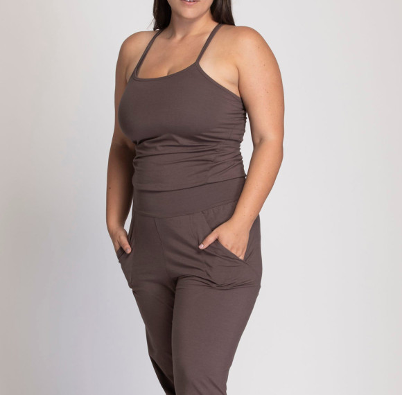 Modal Yoga Jumpsuit Custom - Sustainable Clothing Pilates Onesie | Yoga Wear Manufacturer