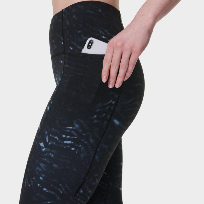 Printed Drawstring Leggings Custom - High Waisted Yoga Pants | Custom Leggings Manufacturer